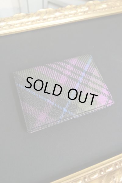 画像2: Sale50%off▲USED▲【Vivienne Westwood】 チェック柄カードケース (2)