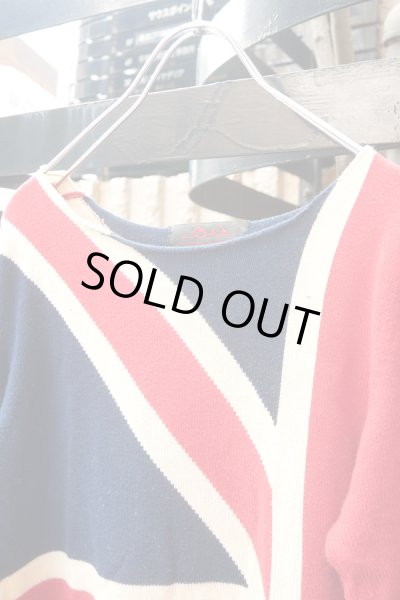 画像3: ▲USED▲【HYSTERIC GLAMOUR】 ユニオンジャック柄ニットトップス (3)