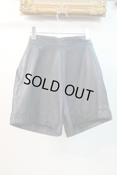 画像2: ▲USED▲ レザーショーツ (2)