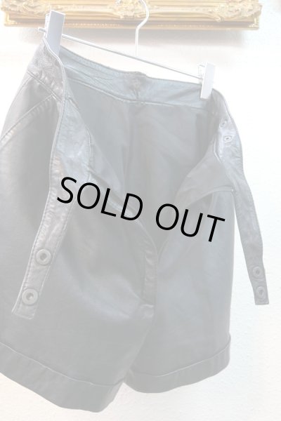 画像4: ▲USED▲ レザーショーツ (4)