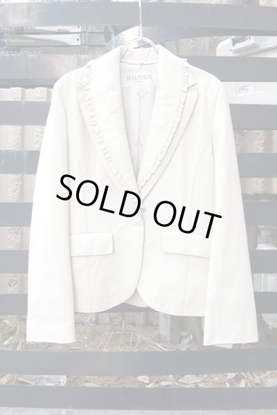 画像1:  Sale50%off▲USED▲【BALMAIN】 レザージャケット (1)