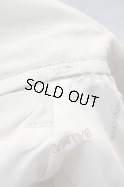 画像8:  Sale50%off▲USED▲【BALMAIN】 レザージャケット (8)