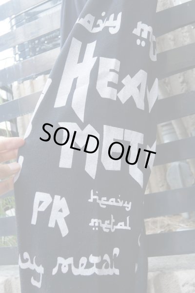 画像4: ▲USED▲【PROUDRACE】 "HEAVY METAL" プリントスウェットパンツ (4)