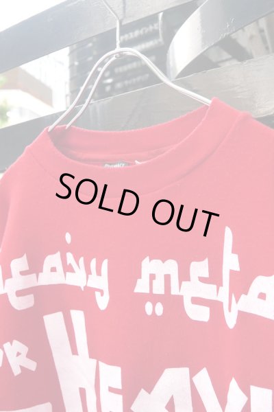 画像3: ▲USED▲【PROUDRACE】 "HEAVY METAL" プリントスウェットトップス (3)