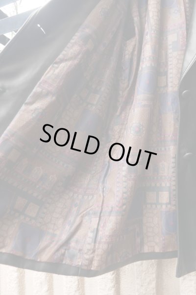 画像6: ▲USED▲ シンセティックレザーロングジャケット (6)