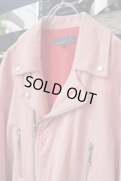 画像3: ▲USED▲【SUGGESTION】 ベロアライダースジャケット (3)