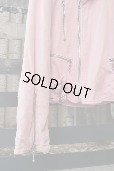 画像4: ▲USED▲【SUGGESTION】 ベロアライダースジャケット (4)