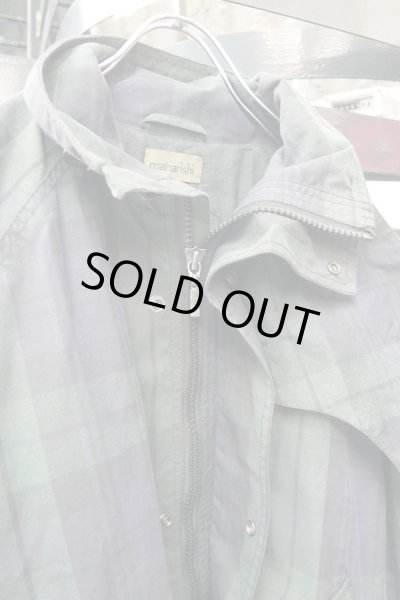 画像4: Sale50%off ▲USED▲【MAHARISHI】 チェック柄ブルゾン (4)