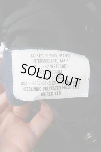 画像11: ▲USED▲【AVIREX】 MA-1ブルゾン (11)