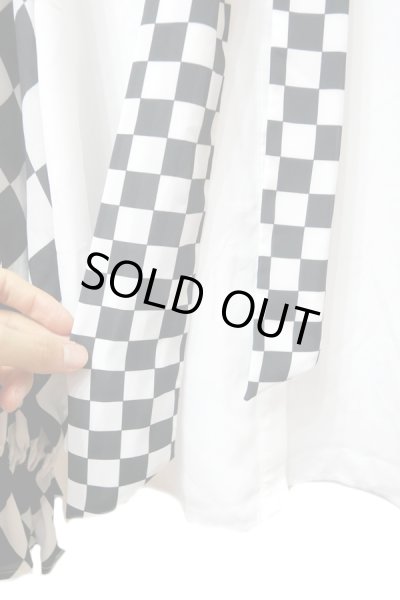 画像4: ▲USED▲【MARY QUANT】 タイ付き切り替えシャツ (4)