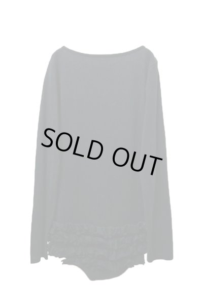 画像2: ▲USED▲【LIMI feu】 フリル装飾レオタードカットソー (2)