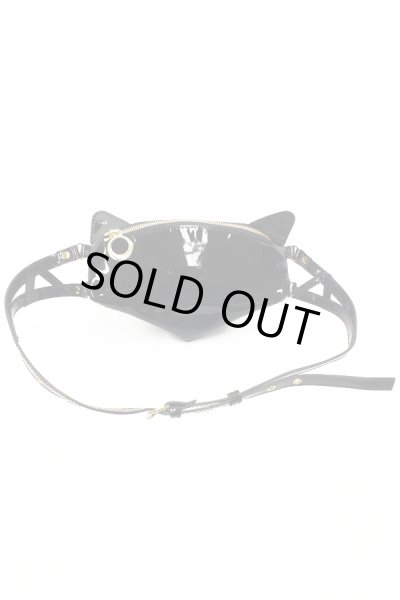 画像3: Sale64%off 【ZIG UR IDOL】 エナメル3-Dパンサーバッグ / ゴールドアイ (3)