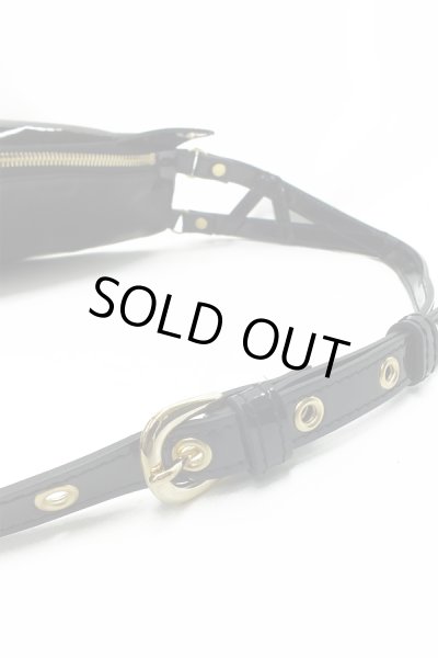 画像7: Sale64%off 【ZIG UR IDOL】 エナメル3-Dパンサーバッグ / ゴールドアイ (7)