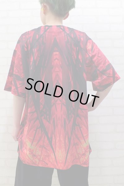 画像2: Sale50%off 【ZIG UR IDOL】 "POIZON" フルプリントカットソー (2)