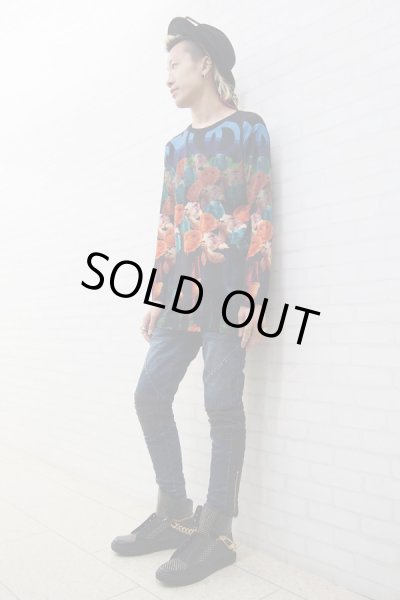 画像4: Sale30%off 【ZIG UR IDOL】 "MULTI-PRAIRIE" フルプリントニットトップス (4)