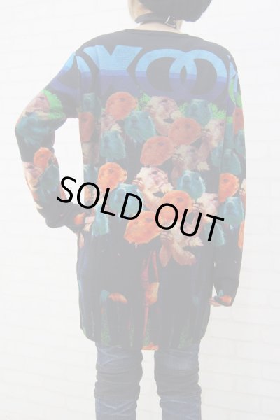 画像2: Sale30%off 【ZIG UR IDOL】 "MULTI-PRAIRIE" フルプリントニットトップス (2)