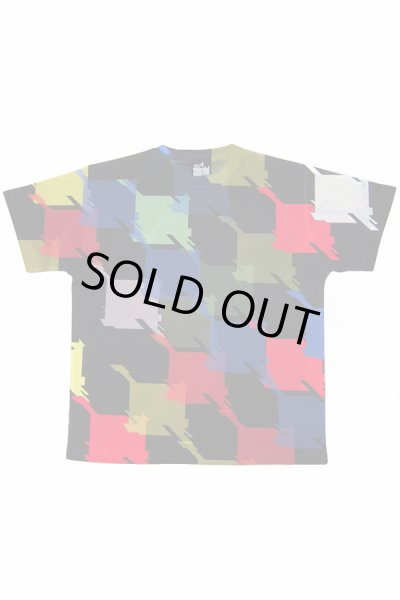 画像4: Sale50%off 【ZIG UR IDOL】 "IRREGULAR HOUND" フルプリントカットソー (4)