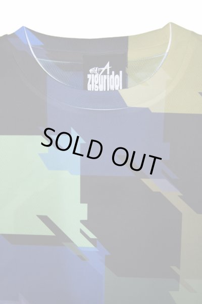 画像6: Sale50%off 【ZIG UR IDOL】 "IRREGULAR HOUND" フルプリントカットソー (6)