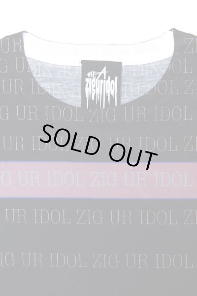 画像5: Sale 【ZIG UR IDOL】 "ZIGBORDER" フルプリントカットソー (5)
