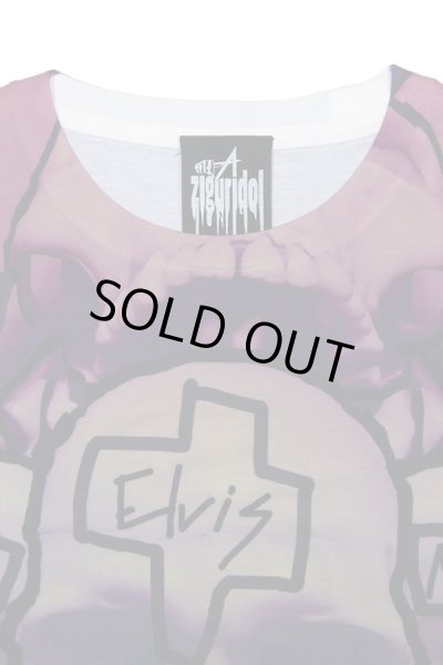 画像5: Sale50%off 【ZIG UR IDOL】 "ROCK'N ROLL FOREVER" フルプリントカットソー (5)