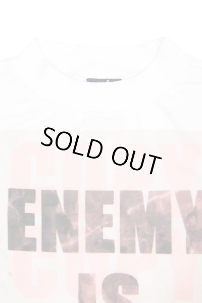 画像5: 【ZIG UR IDOL】 "ENEMY IS CLONE" 変形スウェットトップス (5)