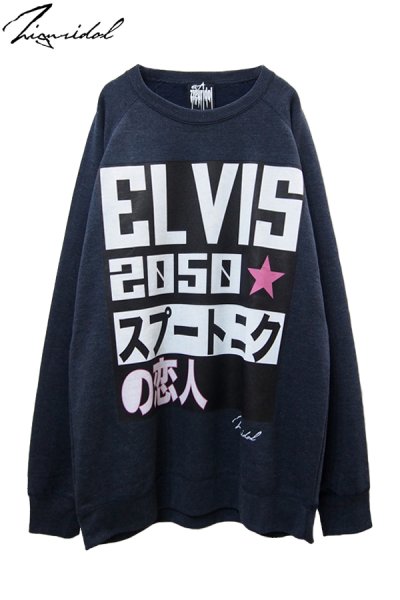 画像1: Sale50％off【ZIG UR IDOL】 "ELVIS 2050" スウェットトップス (1)