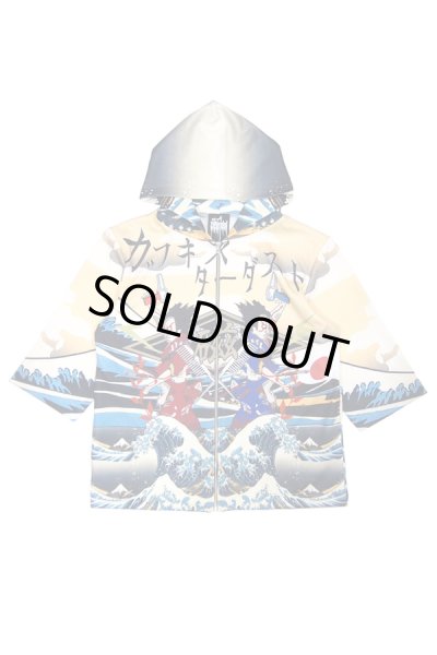 画像3:  Sale50%off  【ZIG UR IDOL】 "KABUKI STARDUST" グラフィック7分袖パーカー (3)