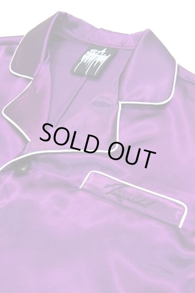 画像4: Sale50%off【ZIG UR IDOL】 「24 hours」 ミッドナイトロングジャケット / パープル (4)