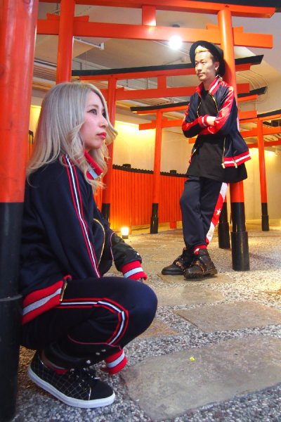 画像8: Sale 【ZIG UR IDOL】 「24 hours」 トラックジャケット / "MODERN WESTERN"  (8)