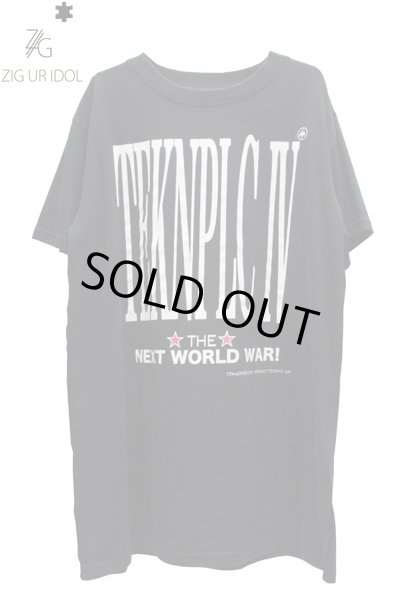 画像1: Sale50%off 【ZIG UR IDOL】 "ZIG UR IDOL 4 TEKNOPOLICE" ビッグTシャツ (1)