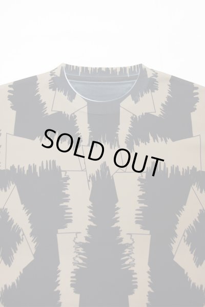 画像6: Sale50%off 【ZIG UR IDOL】 "ZIGUIGGLE BEIGE" フルプリントカットソー (6)