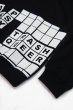 画像9: Sale50％off【ZIG UR IDOL】 "CROSSWORD BERLIN" 切り替えロング丈スウェットトップス (9)