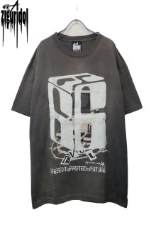 ZIG UR IDOL】EXCESS tee -FADED, WASHED & CRACKED- - TEKNOPOLICE