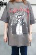 画像3: 【ZIG UR IDOL】CyberPunkula tee -FADED, WASHED & CRACKED- (3)