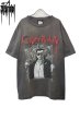 画像1: Sale30%off【ZIG UR IDOL】CyberPunkula tee -FADED, WASHED & CRACKED- (1)