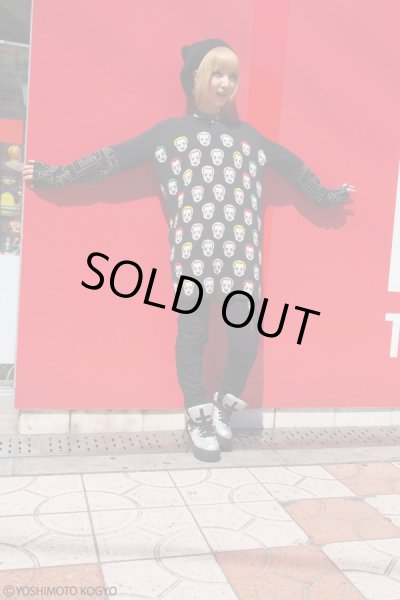 画像10: Sale50%off【野性爆弾・くっきー × ZIG UR IDOL】 "クニコイズム" フルプリントニット (10)