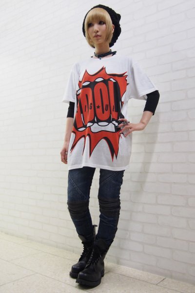 画像3: 【ZIG UR IDOL】 "omiyage" カットソー / ホワイト (3)