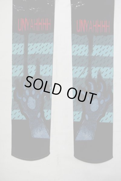 画像6: 【ZIG UR IDOL × 松本零士】  "フライングクロ" フルプリントタイツ (6)