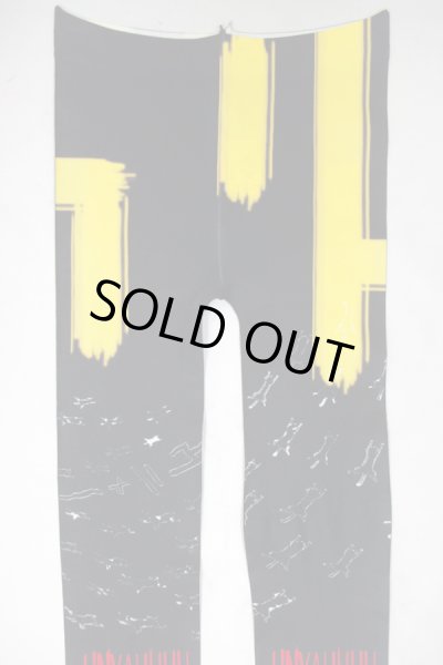 画像5: 【ZIG UR IDOL × 松本零士】  "フライングクロ" フルプリントタイツ (5)