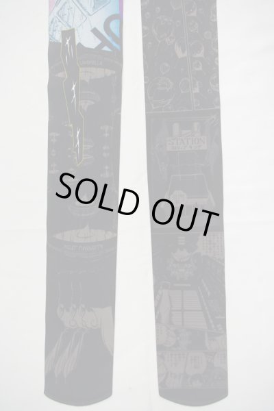 画像6: 【ZIG UR IDOL × 松本零士】  "バカ学博士" フルプリントタイツ (6)