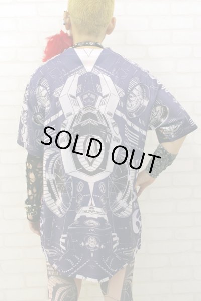 画像2: Sale50%off 【ZIG UR IDOL × 松本零士】 "アルカディアメカニック" フルプリントカットソー (2)