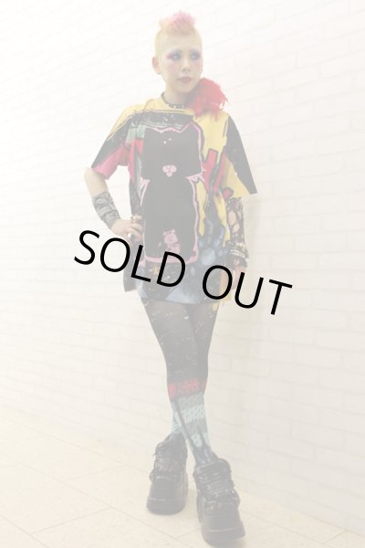画像3: Sale50%off 【ZIG UR IDOL × 松本零士】 "フライングクロ" フルプリントカットソー (3)