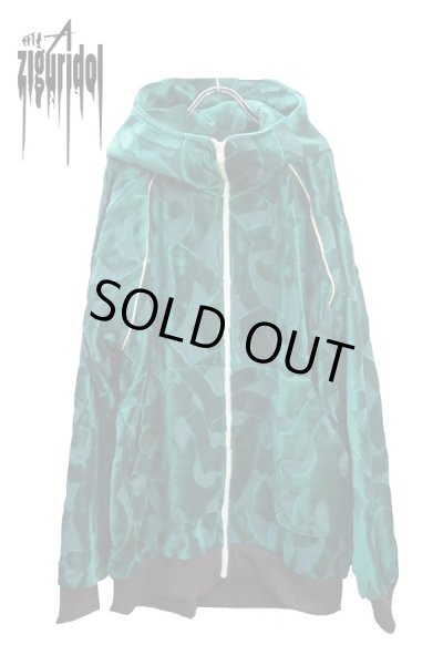 画像1: Sale50%off【ZIG UR IDOL】 DECO-FABRIC TRACK JACKET (1)