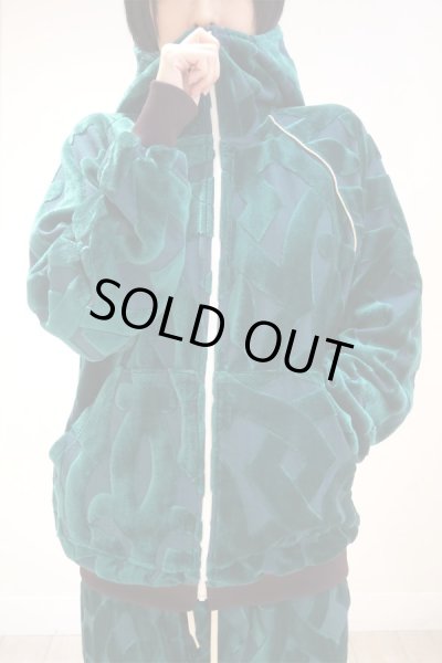 画像10: Sale50%off【ZIG UR IDOL】 DECO-FABRIC TRACK JACKET (10)