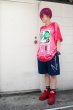 画像8: 【SADIY&KöZIY × ZIG UR IDOL】 ダルマプリントタイダイTシャツ / レッド (8)