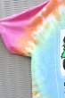画像4: Sale30%off【SADIY&KöZIY × ZIG UR IDOL】 ダルマプリントタイダイTシャツ / パステルマルチカラー (4)