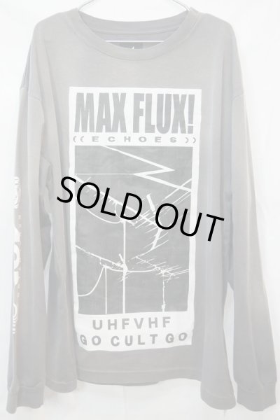 画像3: 【ZIG UR IDOL】MAX FLUX long tee -FADED, WASHED & CRACKED- (3)