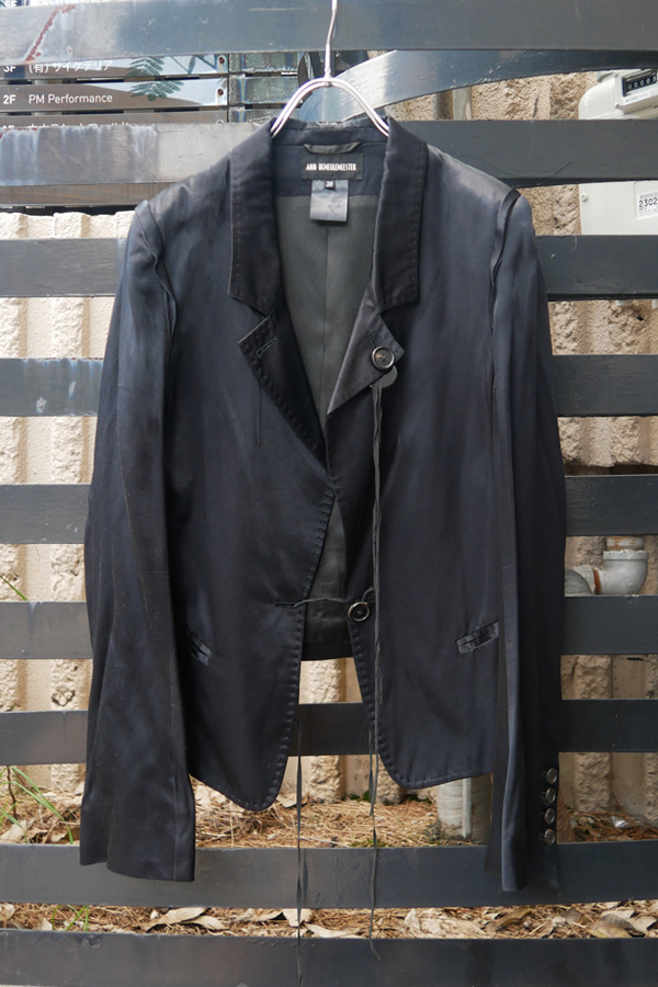 ▲USED▲【Ann Demeulemeester】 シルクジャケット