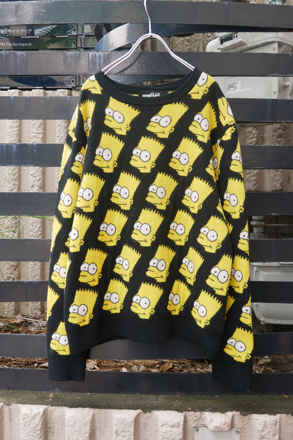 △USED△【JEREMY SCOTT】 シンプソンズ ニットトップス - TEKNOPOLICE