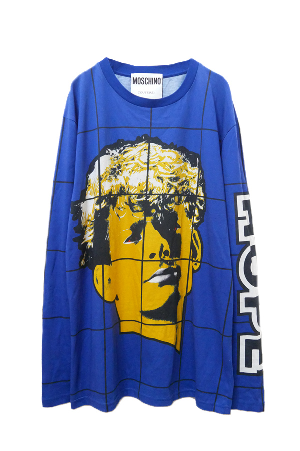 ▲USED▲【MOSCHINO × GILBERT and GEORGE】 グラフィックロングスリーブカットソー